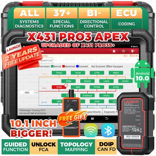 Launch x431 pro3 apex - x431,
