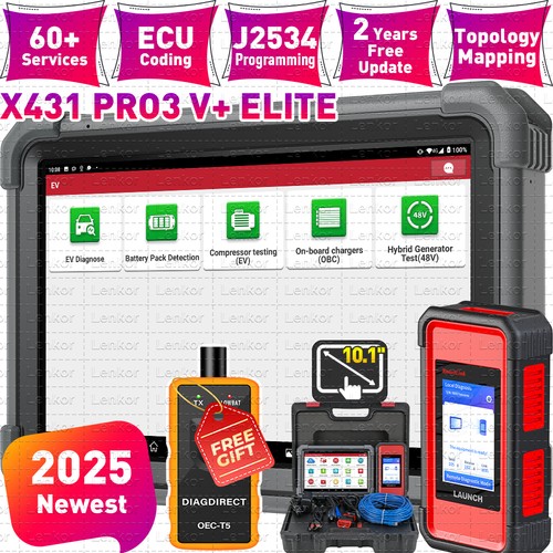 Launch x431 pro3s elite 5 - pro3s, v+