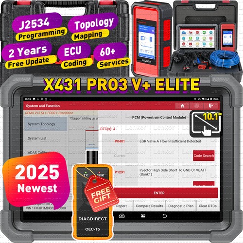 Launch x431 pro3s elite 5 - elite, v+
