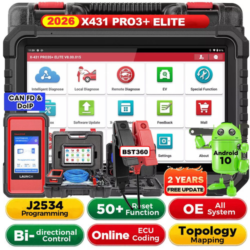 Launch x431 pro3s elite - pro3s+,