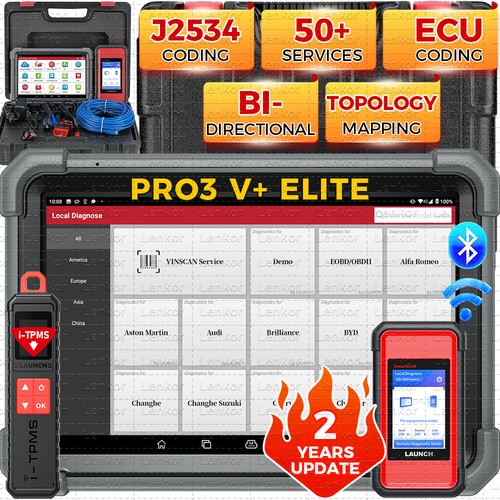 Launch x431 pro3s - pro3s, v+elite